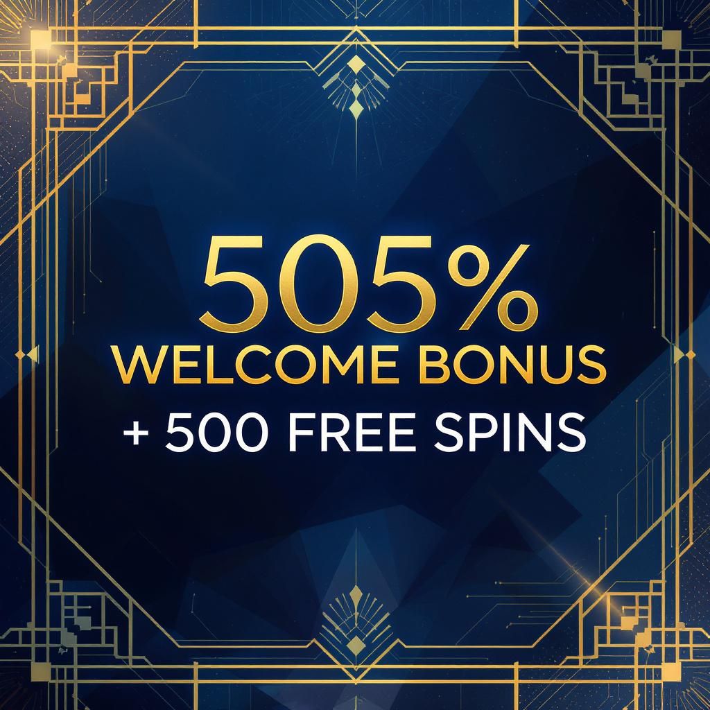 505% Welcome Bonus + 500 Free Spins