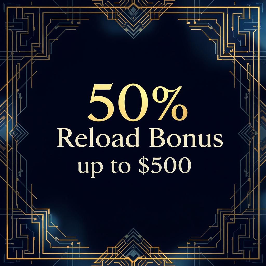 50% Reload Bonus up to $500